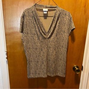 Jacklyn Smith Cowl necked Top